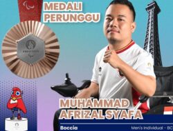 Profil Muhammad Afrizal Syafa, Peraih Medali Perunggu Paralimpiade 2024 Cabor Boccia