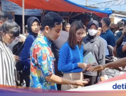 Potret Selvi Ananda Temani Gibran Makan hingga Blusukan Di Pasar