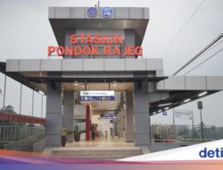 Stasiun Pondok Rajeg Beroperasi Kembali, Anker Bisa Naik Turun Ke Sini