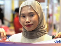 Keren! Wanita Penyandang Disabilitas Ini Jago Melukis Rantang yang Cantik