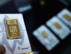 Harga Emas Antam Makin Suram, Lebih Menjauh Di Rp1,9 Juta per Gram