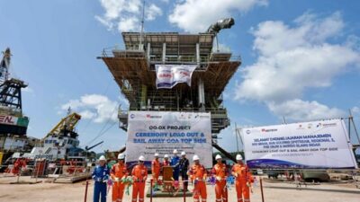 PHE ONWJ Lepas Anjungan Mutakhir Ramah Lingkungan Hingga Pesisir Laut Jawa, Komitmen Tingkatkan Produksi