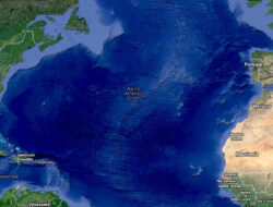 Samudra Atlantik Terdeteksi Akansegera Tertutup Cincin Gunung Berapi