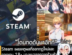 [News] Steam ยอมรับ เหตุที่ออกกฎใหม่และถอดเกม 18+ บางแนวออกจากร้านค้าเพราะ "ผู้ให้บริการชำระเงินกดดันมา" . อย่างที่หลายค…