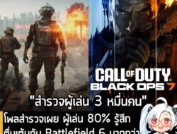 [News] โพลสำรวจเผย ผู้เล่น 80% รู้สึกตื่นเต้นกับ Battlefield 6 มากกว่า Call of Duty: Black Ops 7   . ผู้ใช้งาน X นามว่า…