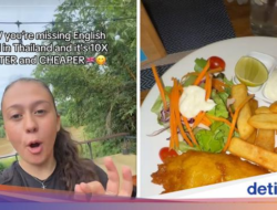 Bule Ini Girang Dapat Makanan Barat Enak dan Murah Di Thailand