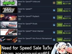 เกมซีรีส์ Need for Speed กำลังลดราคาสูงสุด 92% ในเว็บ Steam เหลือราคาดังนี้  .  Need for Speed Heat Deluxe Edition ลด 92…