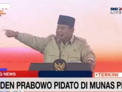 Pidato Di Munas PKS, Prabowo Bicara Ancaman Konflik Bersenjata Dunia Ketiga
