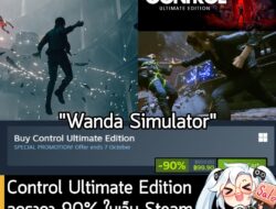 Control Ultimate Edition กำลังลดราคา 90% ในเว็บ Steam เหลือราคา 99.90 บาท . ส่วน Control Ultimate Edition + Alan Wake Or…