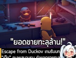 [News] Escape from Duckov เกมรับบท "เป็ด" ตะลุยสนามรบ ทำยอดขายทะลุ 1,000,000 ชุด ในเวลา 5 วัน!  . Bilibili และ Team Soda…