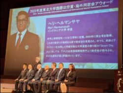 Rektor UI Raih Pengakuan Bersama Tohoku University Jepang: Pererat Kemitraan Strategis