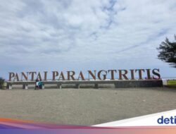 Duh! Banyak Turis Lolos Masuk Parangtritis Tanpa Bayar Karcis