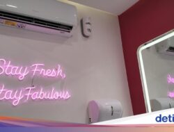 Ini Tampilan Toilet Premium Didalam AC dan Bunyi Disekitar Stasiun Sudirman