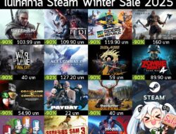 [Deals] รวมเกมน่าสนใจที่กำลังลดราคา 90% ในเทศกาล Steam Winter Sale 2025 ——————————-      The Witcher…