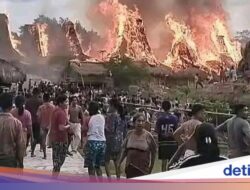 Kebakaran Kampung Adat Waru Wora Tak Berefek Hingga Wisata, Bupati Janji Perbaiki