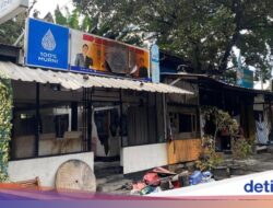 Pusat Masakan TMP Kalibata Terbakar Usai Ricuh ‘Matel’, Begini Situasi Terkini
