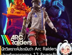 [News] นักวิเคราะห์ประเมินว่า Arc Raiders น่าจะทำยอดขายทะลุ 12 ล้านชุดแล้ว และมากกว่า 50% มาจาก Steam  . คุณ Rhys Elliot…