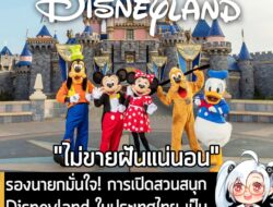 [News] รองนายกมั่นใจ! การเปิดสวนสนุก Disneyland ในประเทศไทย เป็นโครงการที่ "ทำได้จริง ไม่ขายฝัน"  . นายพิพัฒน์ รัชกิจประ…