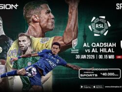 Duel Papan Atas Al Qadsiah vs Al Hilal ROSHN Saudi League Live Ke VISION+