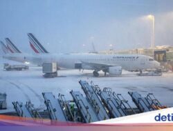 Badai Salju Kacaukan Transportasi AS, 14.000 Penerbangan Dibatalkan Di 2 Hari