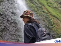 Seru Banget Tatjana Saphira Trekking Hingga Curug Cibereum