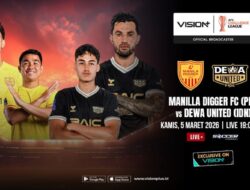 Live Pemutaran Online Manila Digger FC vs Dewa United Di AFC Challenge League 2026, Nonton Di VISION+