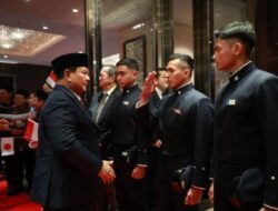 Semangat Juang Taruna Indonesia Menggema Sambut Pemimpin Negara Prabowo Di Tokyo