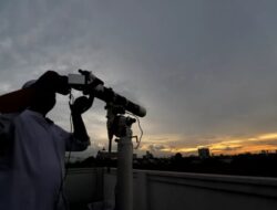 Skuat Rukyat Hilal Kemenag Sebut Hilal 3 Derajat, tapi Belum Capai Ambang Batas Elongasi