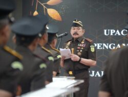 Jaksa Agung Lantik 14 Kajati dan Pejabat Kejagung, Ini Daftar Lengkapnya