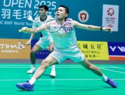 Alwi Jumpa Lakshya Sen, Fajar/Fikri Bentrok Ganda China