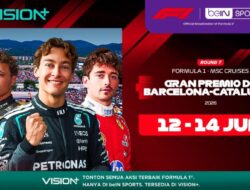 Formula 1 Lanjut Ke Barcelona, Antonelli Perlebar Dominasi Ke Klasemen? Nonton Penyiaran Langsung Ke VISION+