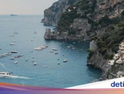 Hangatnya Kebersamaan Gading Marten dan Medina Di Pesisir Italia yang Indah