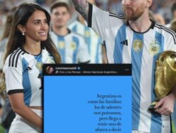 Istri Lionel Messi Pasang Badan Bela Timnasional Argentina Ke Ditengah Badai Komentar
