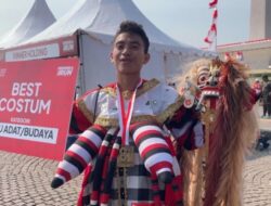 Berlarilah 8 Kilometer Pakai Kostum Leak Bali, Dika Raih Best Costume Kekayaan Budaya Dunia Di Merdeka Run 2026