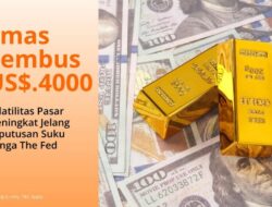 Harga Emas Sempat Turun Jelang Diskusi The Fed, FirewoodFunded Soroti Volatilitas